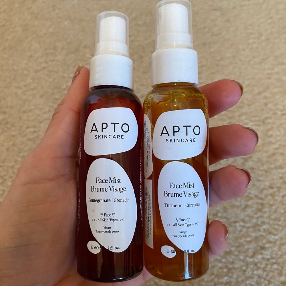 NWT APTO summer face mist 2 scents